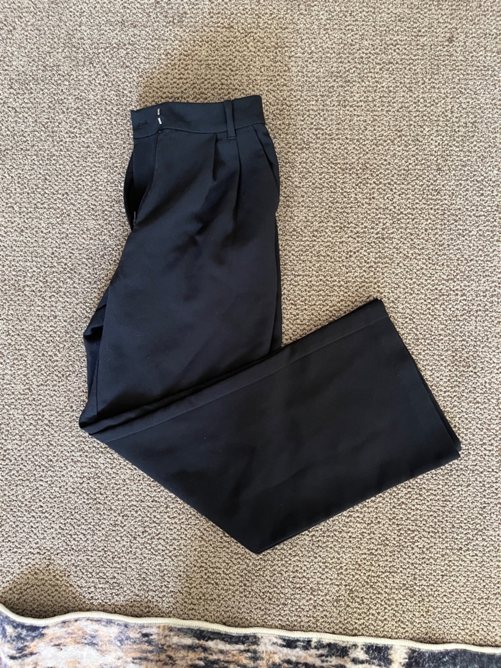 Abercrombie high rise wide leg trouser t